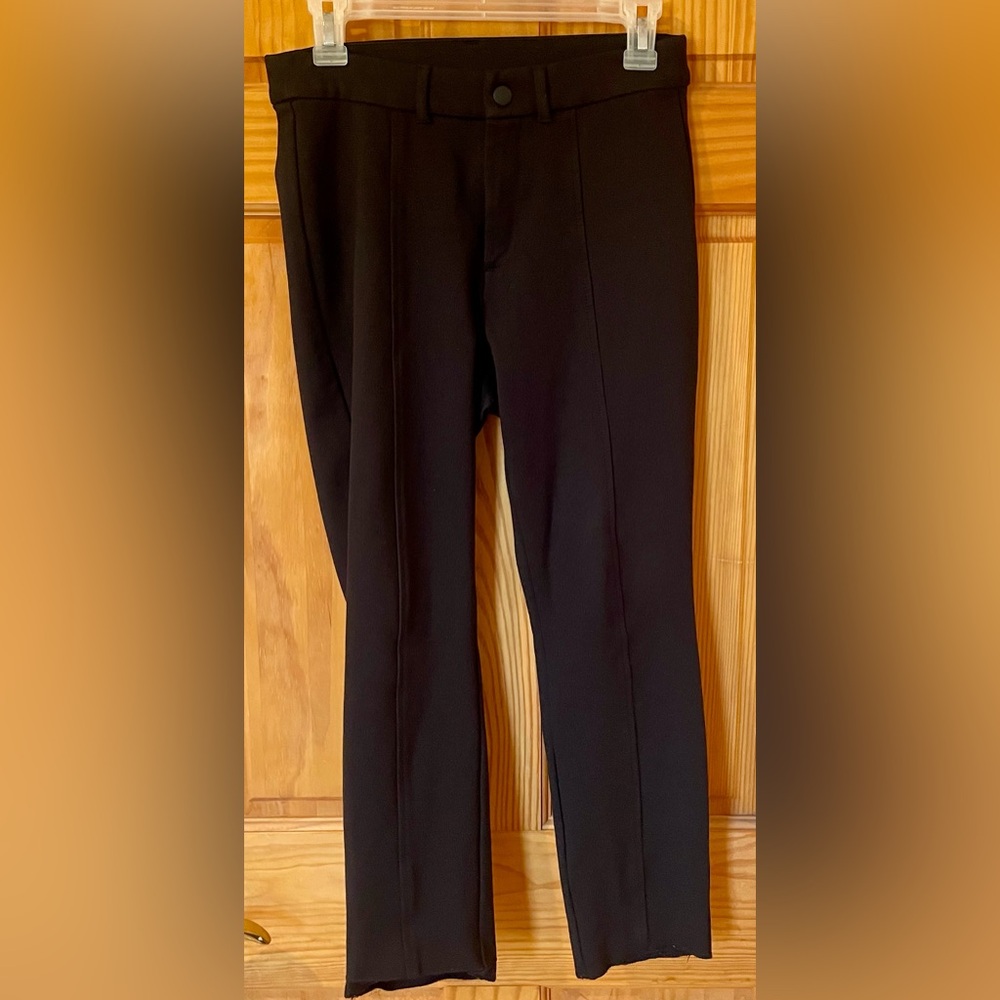 GAP Classic Petite Straight Leg Black Trousers
